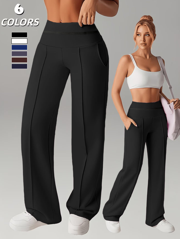 Women New Arrival Straight Leg Athletic Pants Loose Quick Dry Yoga Trousers For Pilates Running Training Fitness Casual Wear