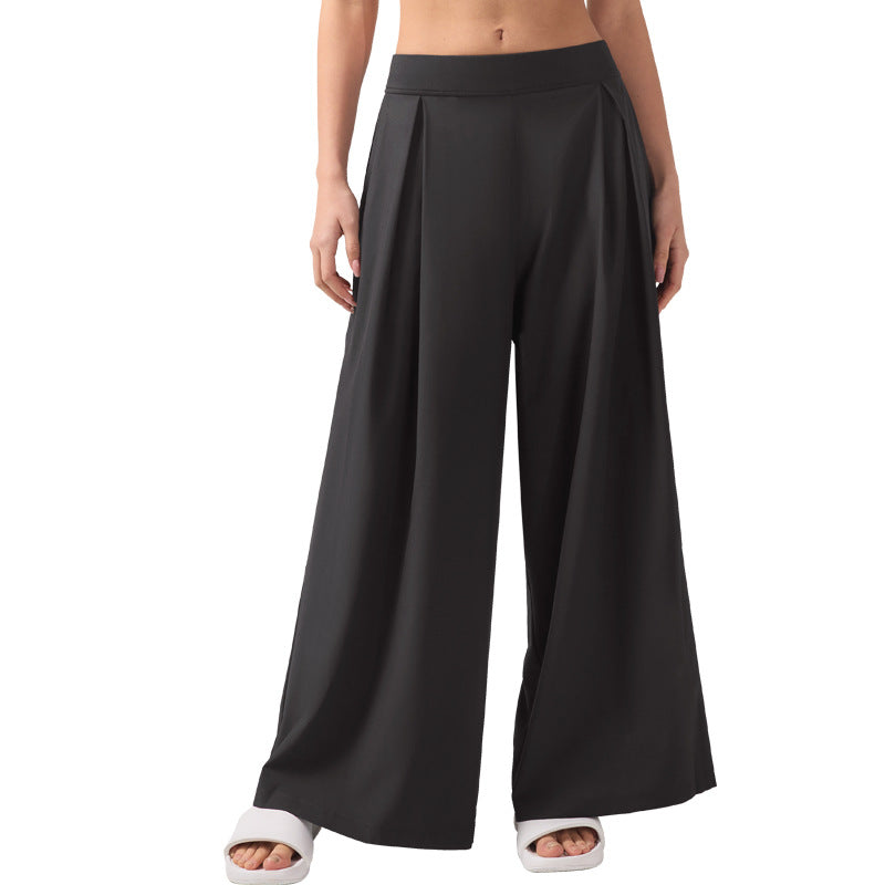 Straight-leg Wide-leg Athletic Pants For Women Casual And Versatile For Outdoor Wear