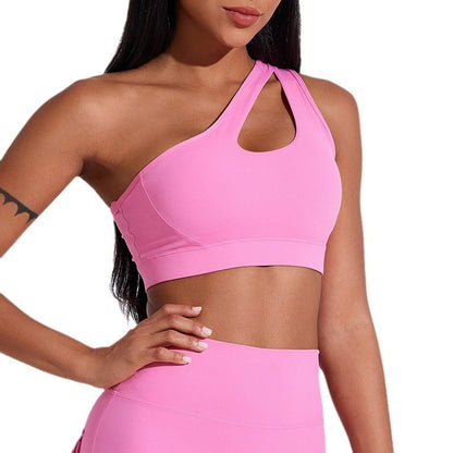 Hollow Out Shoulder Belt Underwear Sports Women's Yoga