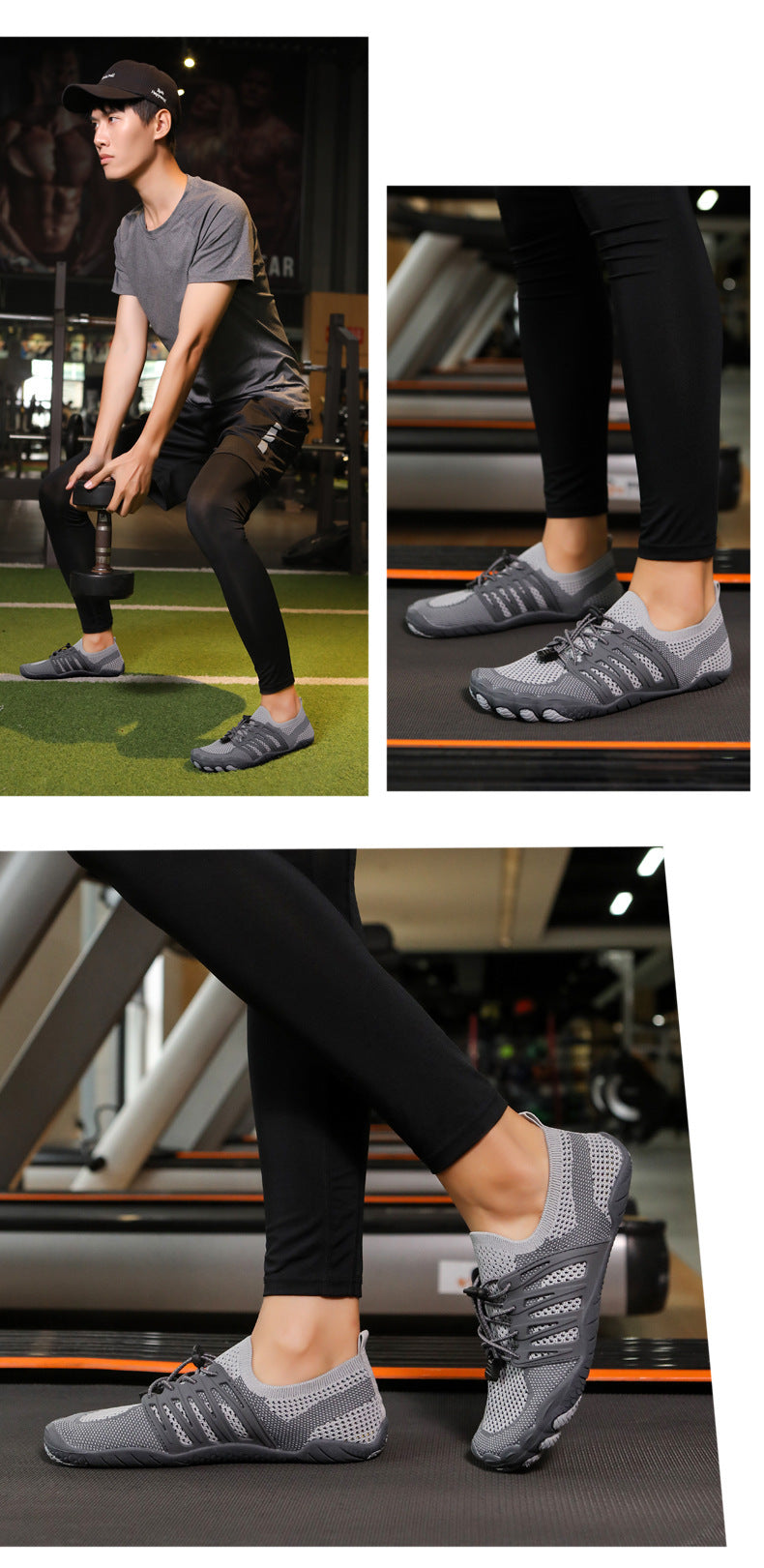 Outdoor Wading Non-slip Beach Shoes Barefoot Diving Swimming Cycling Fitness FiveFingers