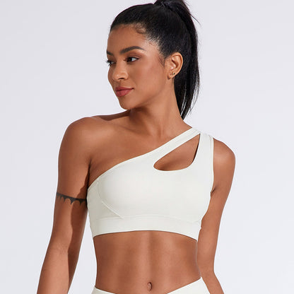 Hollow Out Shoulder Belt Underwear Sports Women's Yoga