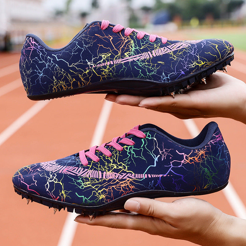 Track And Field Sprint Men's And Women's Running Long Jump Middle And Long Distance Running Spiked Shoes