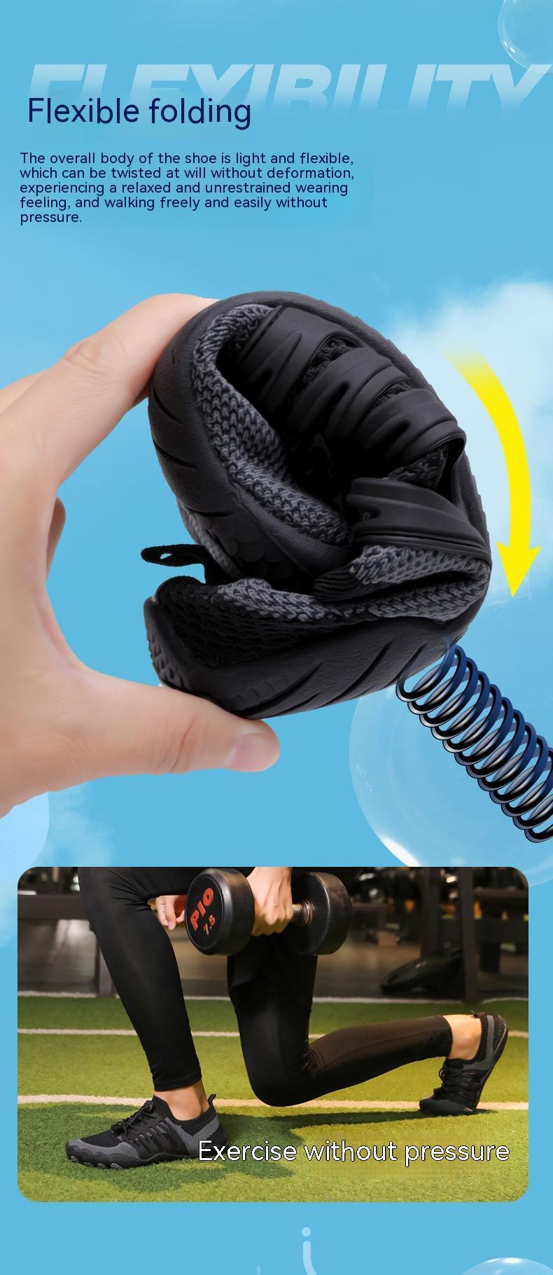 Outdoor Wading Non-slip Beach Shoes Barefoot Diving Swimming Cycling Fitness FiveFingers