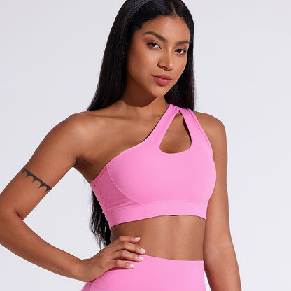 Hollow Out Shoulder Belt Underwear Sports Women's Yoga