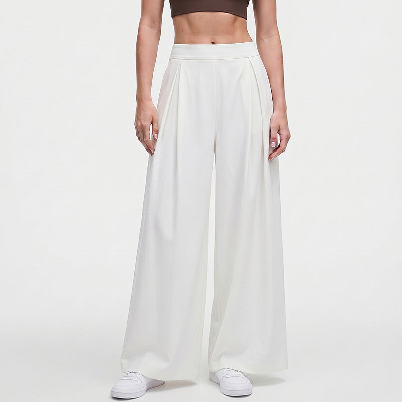 Straight-leg Wide-leg Athletic Pants For Women Casual And Versatile For Outdoor Wear